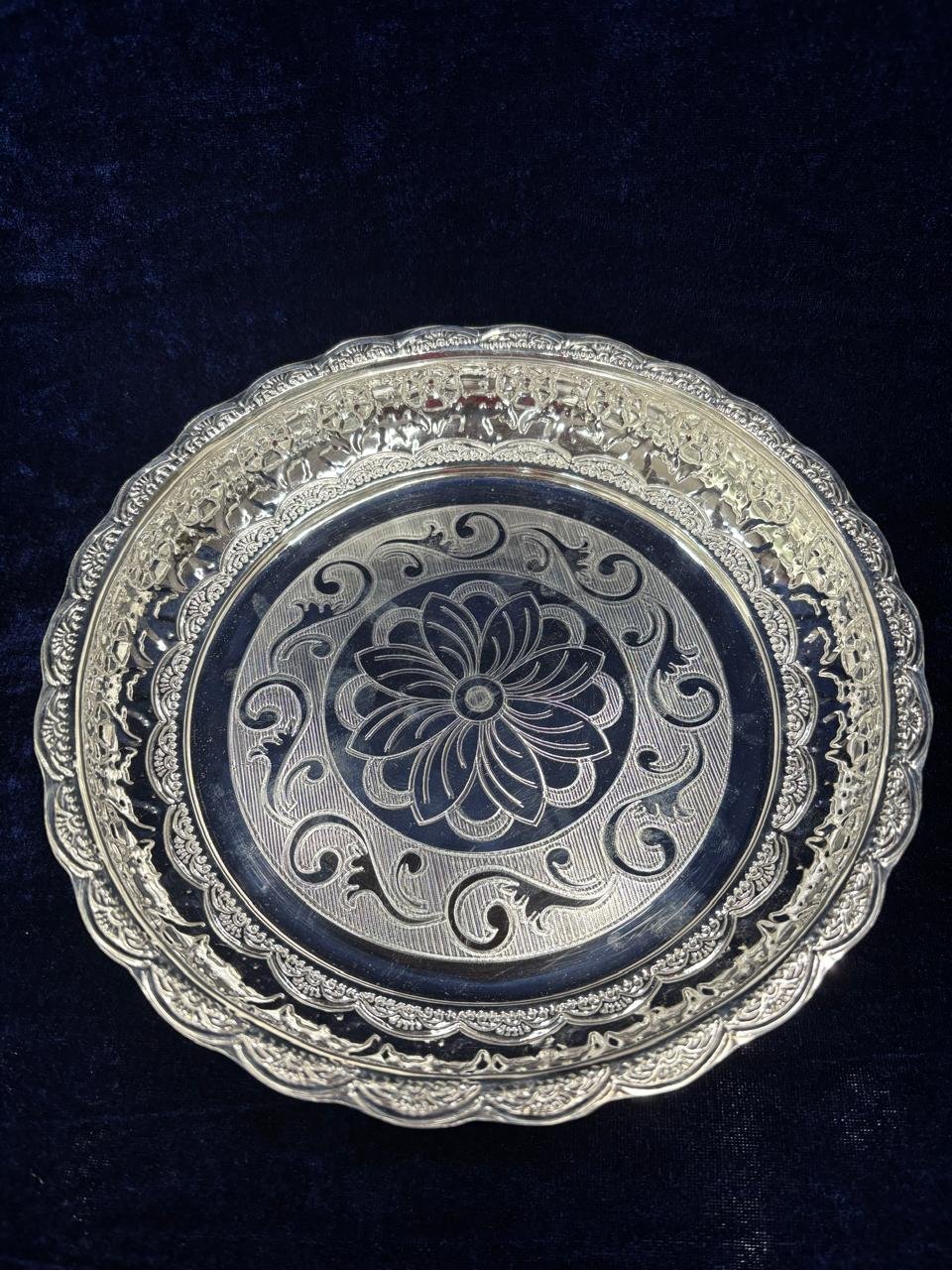 Flower Shell Plate (Pooja Plate) Model -1
