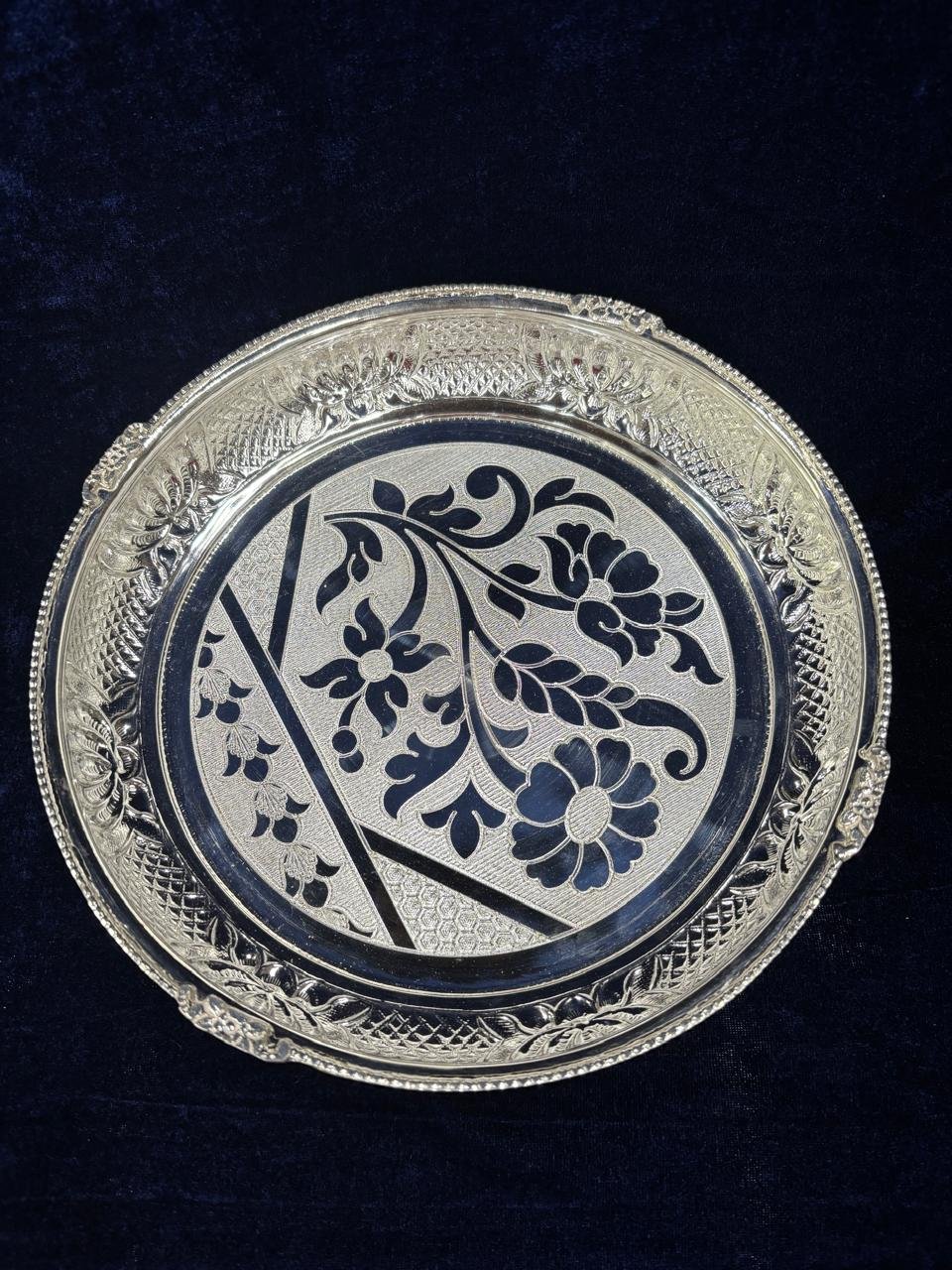 Flower Shell Plate (Pooja Plate) Model -2
