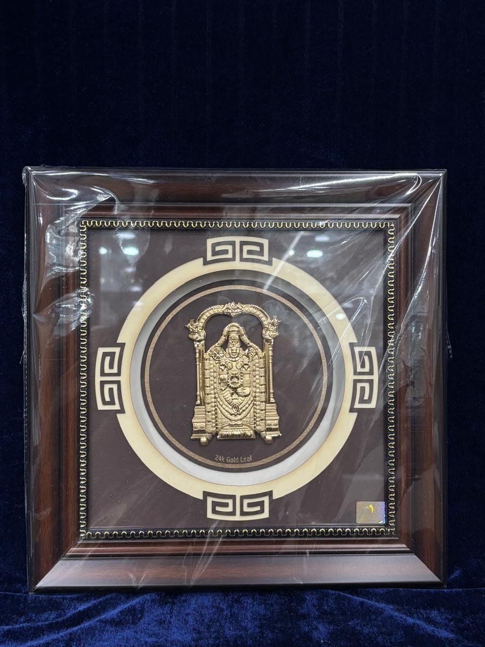 24 K Gold Leaf Photo Frame(10.75* 10.75) Inches