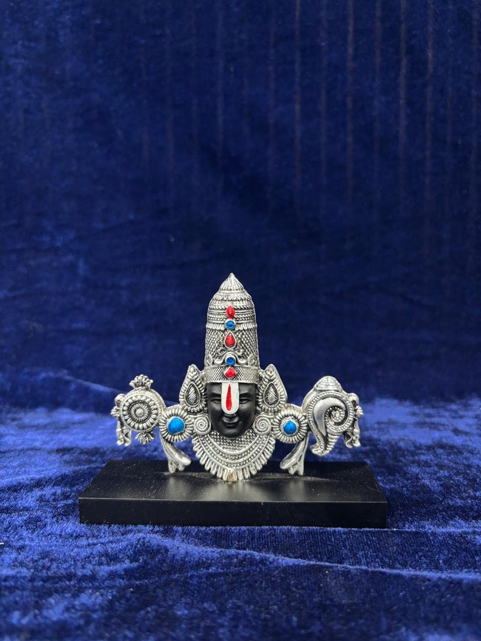 Silver Plated Lord Perumal(3.5 Inches Height)