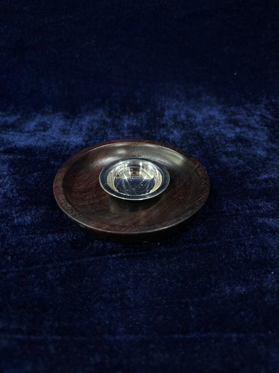 Cup With Wooden Base